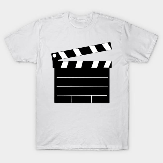 Clapperboard T-Shirt by nats-designs